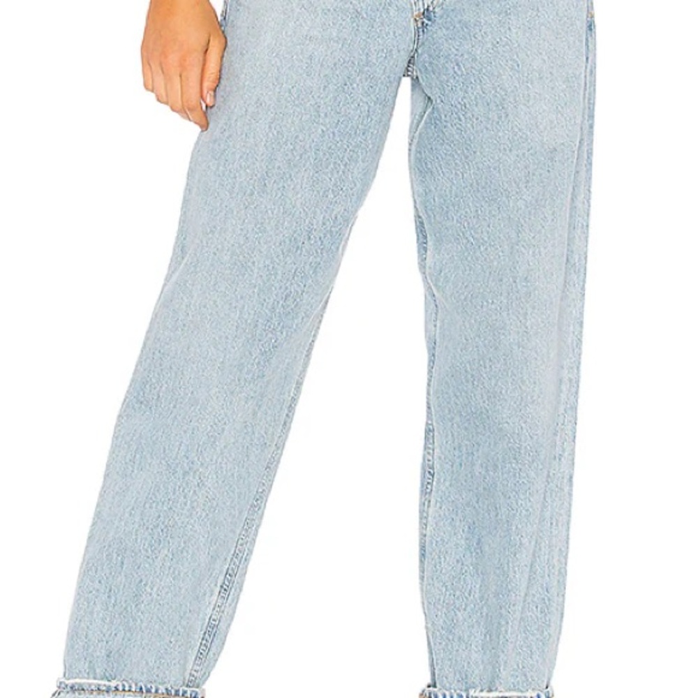 Agolde criss cross jean in suburbia